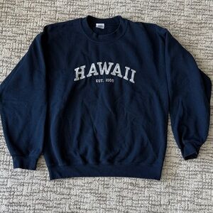 Navy Blue Hawaii Sweatshirt